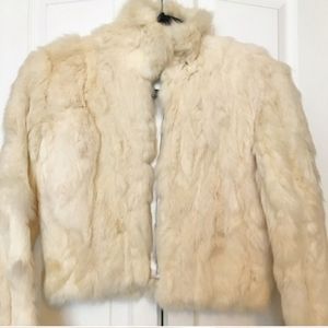 Bebe Rabbit Fur Coat